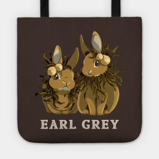 earl grey bunnies Tote