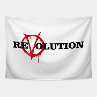 ReVolution V for Vendetta Tapestry