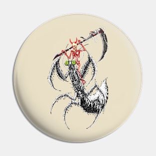 Black Insect Pin