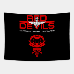 Mod.3 Red Devils Parachute Team Tapestry