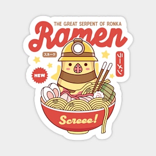 Serpent Of Ronka Ramen Magnet