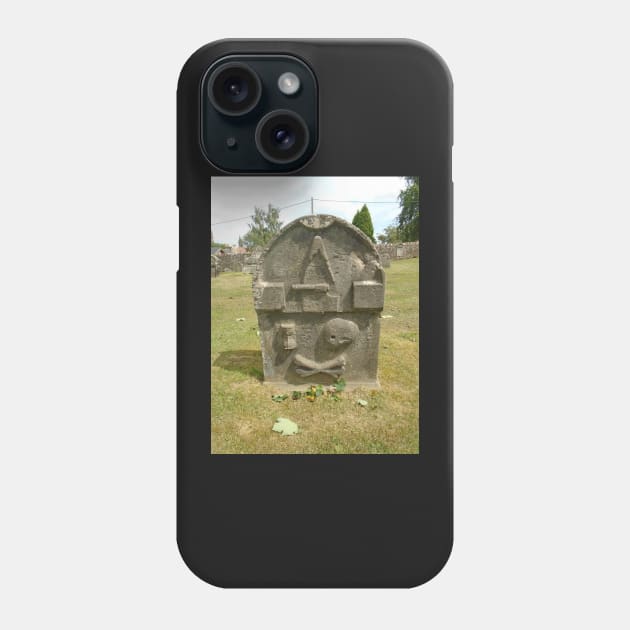 Falkland Gravestone Phone Case by MagsWilliamson