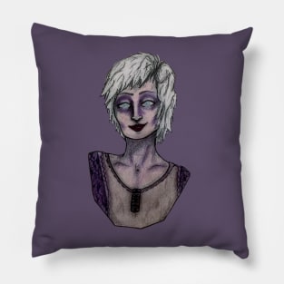 The Blind Woman Pillow