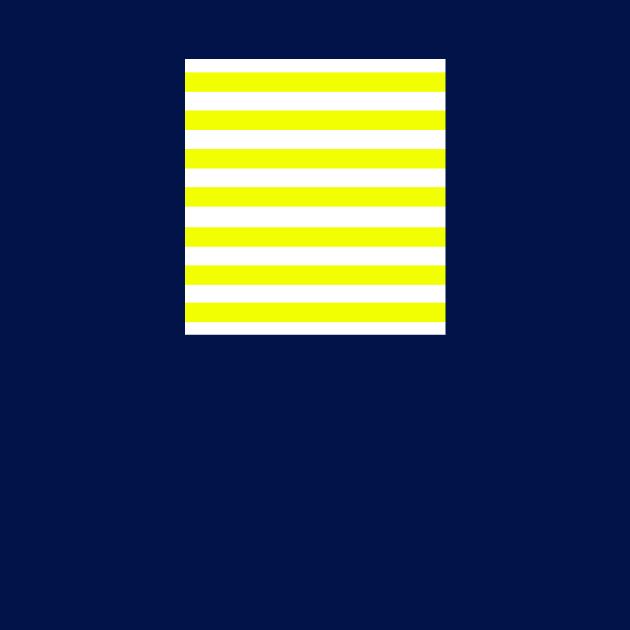 blue with yellow and white stripes by erichristy