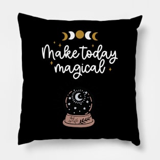 Make Today Magical with Moons and Mystic Crystal Ball Pillow