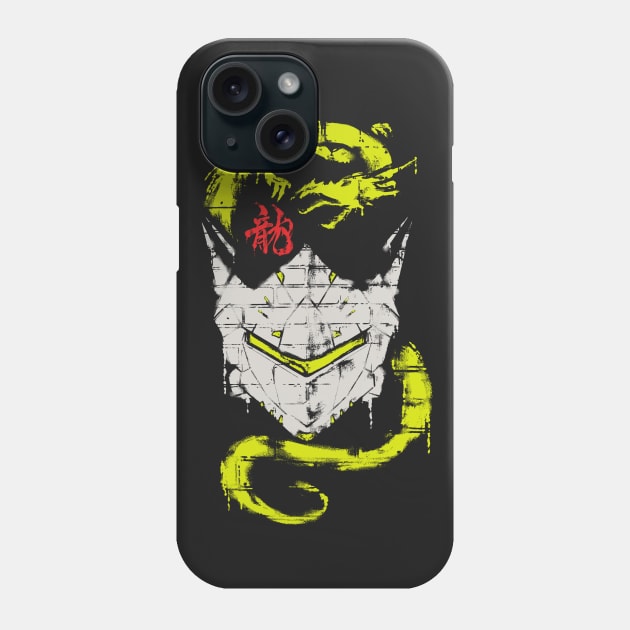 Genji Spray Wall Phone Case by Dracortis