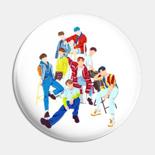 ATEEZ Kpop Boyband Pin