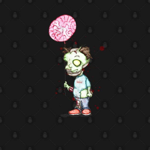 Zombie Balloon by LVBart