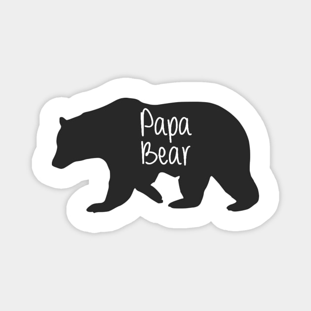 Papa Bear Magnet by maddubbard