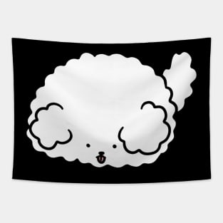 Fluffy Dog Blob Tapestry