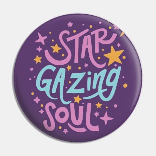 Stargazing soul Pin