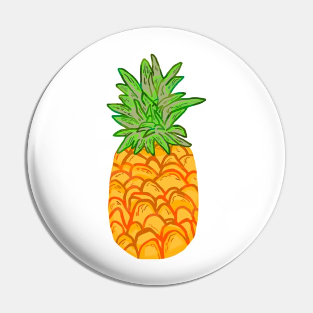 Pineapple Pin by slugspoon