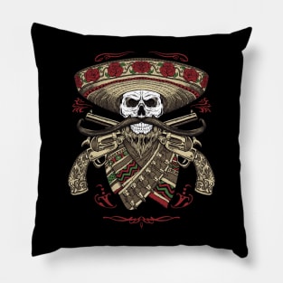 Mariachi calavera Pillow