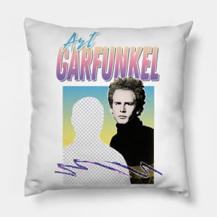 Art Garfunkel - Aesthetic Humor Retro Design Pillow