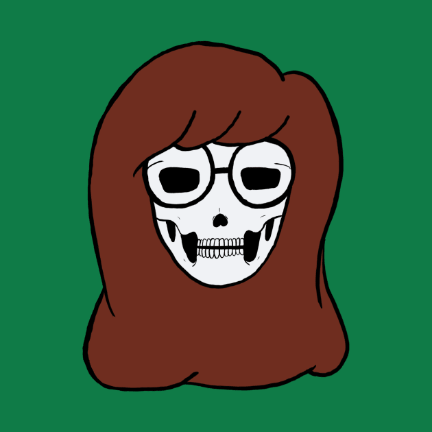 Daria Skull by TheDeathOfMyChildhood1