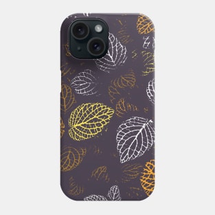 Autumn, Leaves Pattern 2 Phone Case