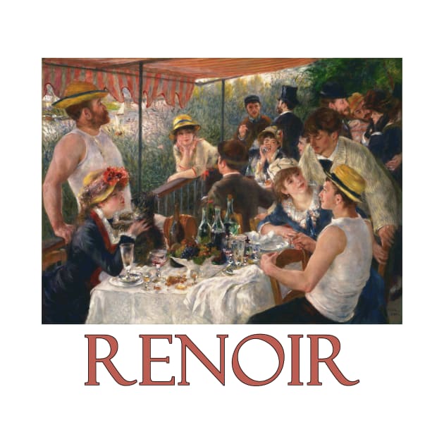 Luncheon of the Boating Party by Pierre-Auguste Renoir by Naves