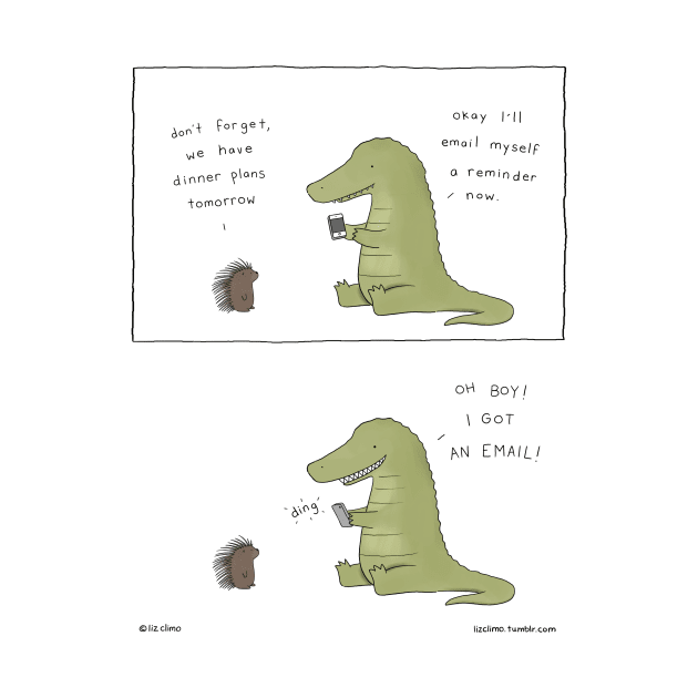 Email by Liz Climo