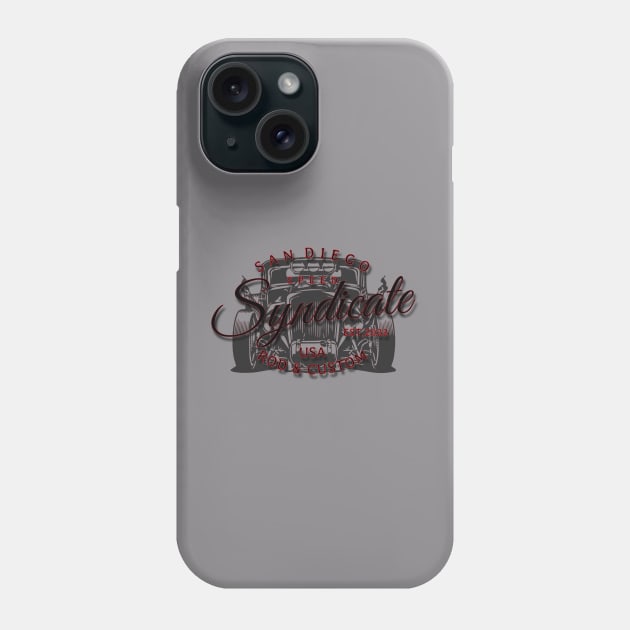 San Diego Speed Syndicate Phone Case by Acepeezy