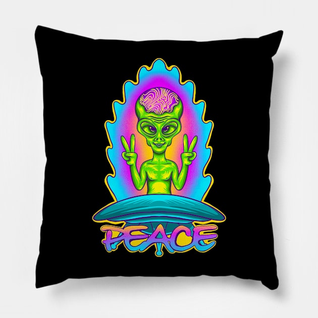 PEACE Pillow by LORRD