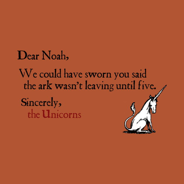 Noah and The Unicorn by The Blue Box