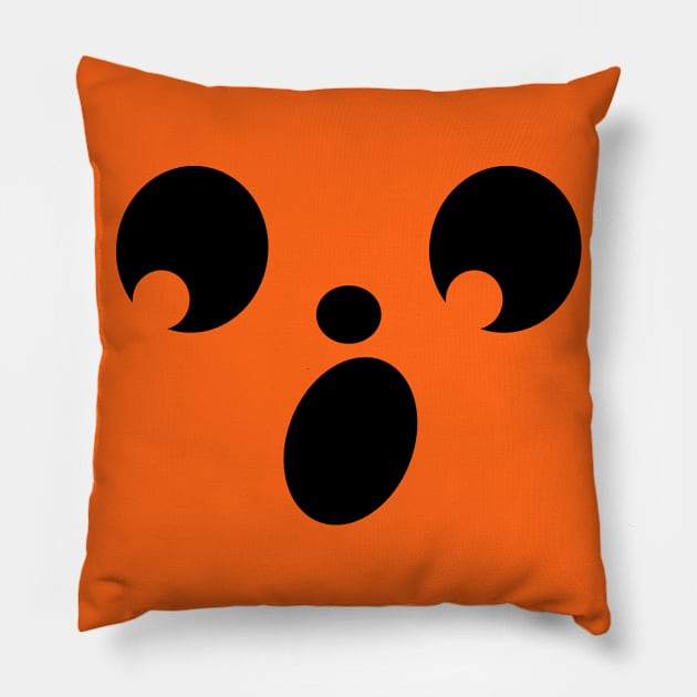 Retro McPumpkin Pillow by MortemPosts