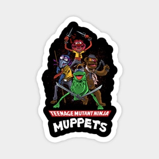 Teenage Mutant Ninja Muppets Magnet