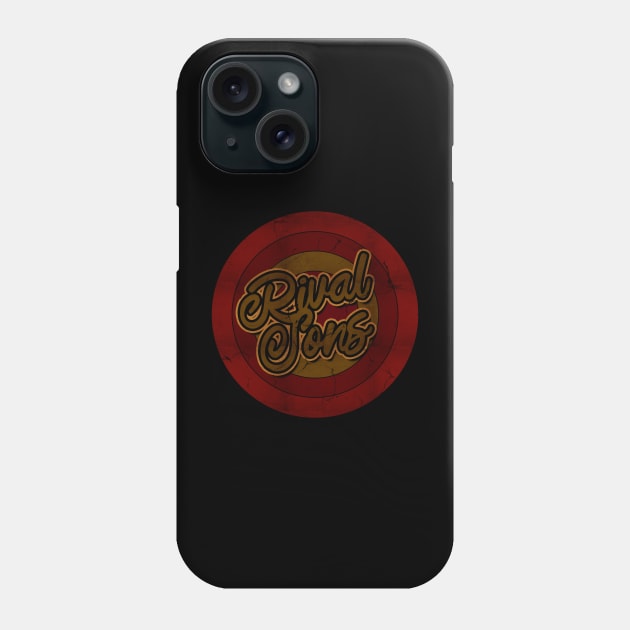 Circle Retro Rival Sons Phone Case by Electric Tone