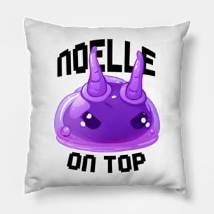 Noelle On Top - Bedwars Design (Black) Pillow