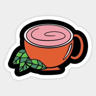 Cup of tea Sticker for Sale by yul-ol