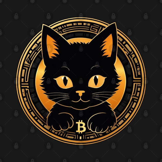 Black Bitcoin CaT by SpaceCats