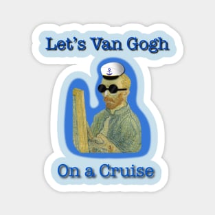 Van Gogh on a Cruise Magnet