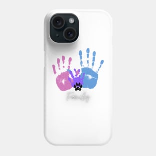 Family and dog3 Phone Case