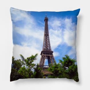 Eiffel tower in Paris Pillow