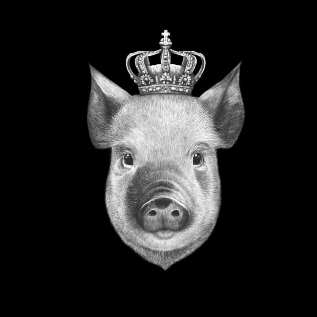 The King Pig by kodamorkovkart
