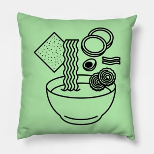 Ramen Line Sequence Pillow