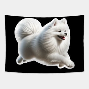 American Eskimo Dog Tapestry