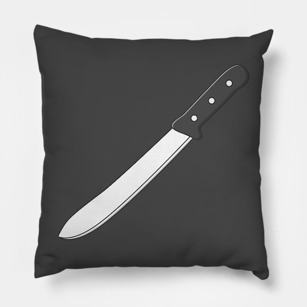 Kitchen Knife Pillow by KH Studio