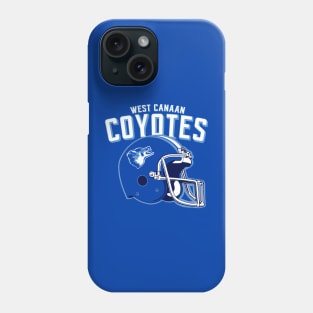 West Canaan Coyotes varsity blues Phone Case