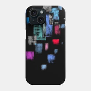 Used cube color pattern Phone Case