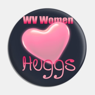 WV WOmen Love Huggs Pin