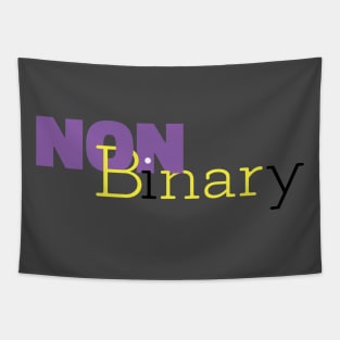 Non Binary (and so freaking proud of it) Tapestry