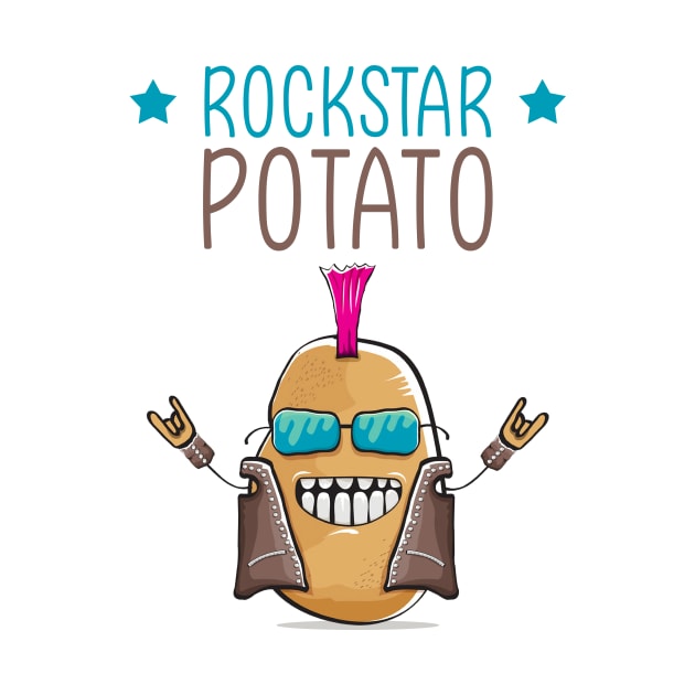 Punk Rock Star Potato by MagdalenaRo