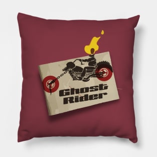 ghost rider Pillow