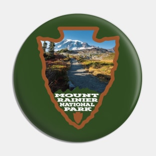 Mount Rainier National Park arrowhead Pin