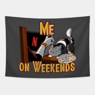 Me on Weekends Tapestry