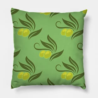 Olives branches pattern Pillow