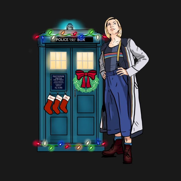 Discover Merry Christmas Doctor! - Doctor Who - T-Shirt