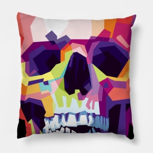 Colorful skull Pillow