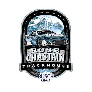 Ross Chastain Car And Track T-Shirt